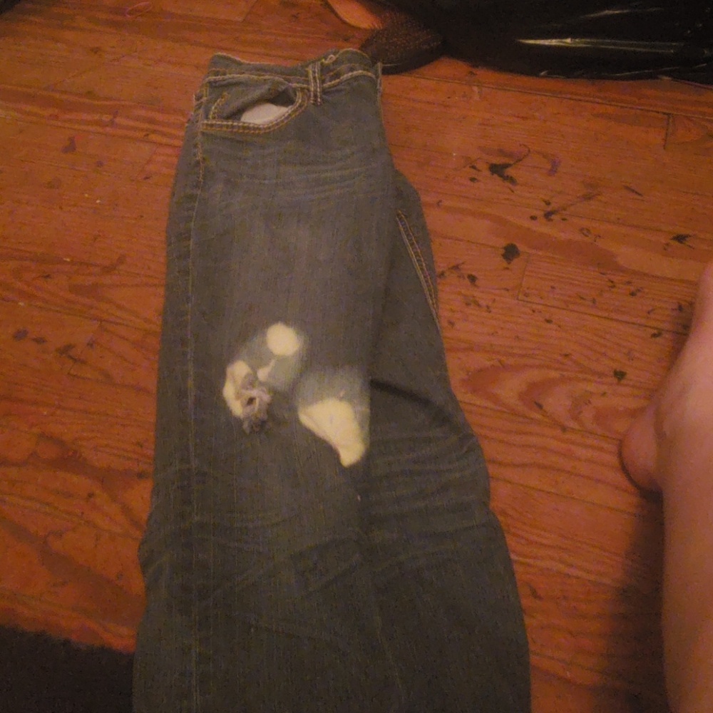 Distressed Jean's